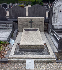 Grave of Albert Van Huffel